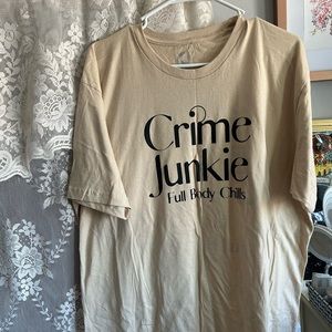 Crime junkie t-shirt